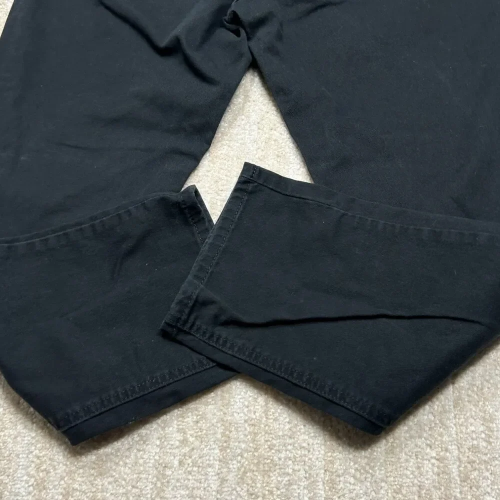 Levi's 541 Athletic Taper Jeans Mens 38x30 Black Stretch Denim Red Levi's tab